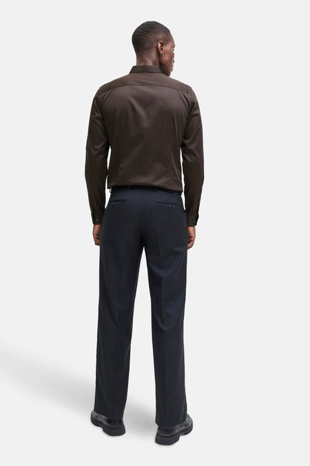 Chemise (manches longues) Brun - PREMIUM by JACK & JONES
