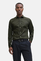 Chemise (manches longues) Vert - PREMIUM by JACK & JONES