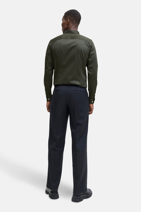 Chemise (manches longues) Vert - PREMIUM by JACK & JONES