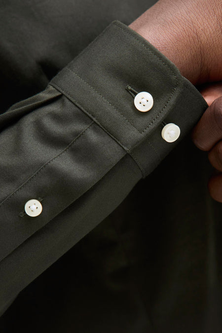 Chemise (manches longues) Vert - PREMIUM by JACK & JONES