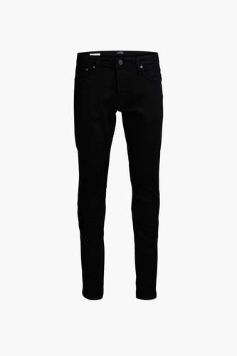 Jean slim fit noir de JACK & JONES JEANS INTELLIGENCE, tissu lisse.