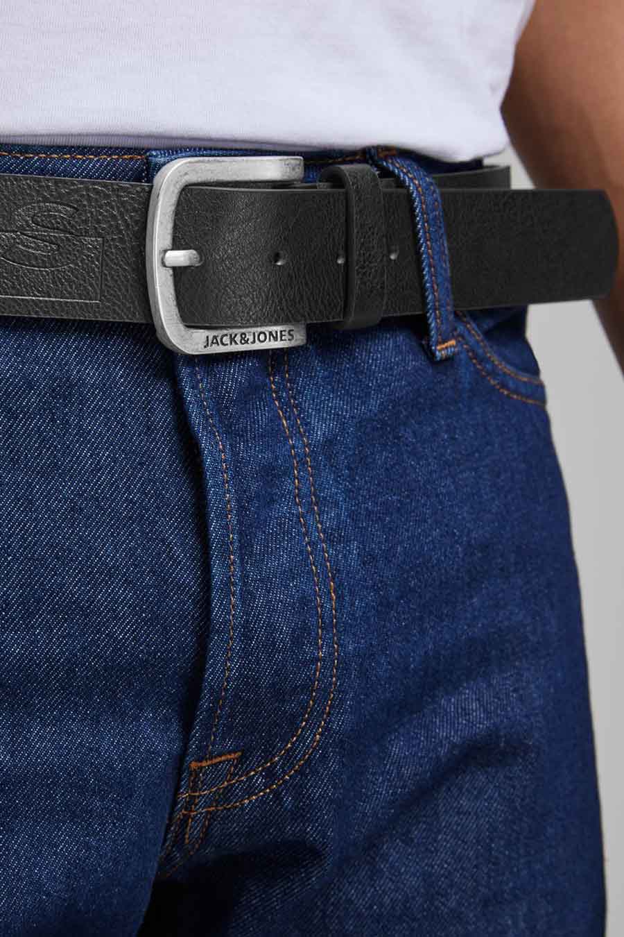 Ceinture - noir - ACCESSORIES BY JACK & JONES