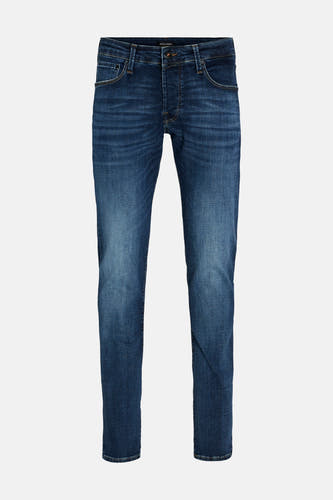 Slim fit jeans van JACK & JONES JEANS INTELLIGENCE in middenblauw denim.