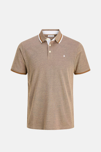 Polo à manches courtes - brun - PREMIUM by JACK & JONES