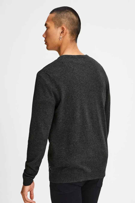 JJEBASIC KNIT V-NECK NOOS