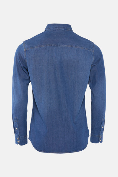 Chemise (manches longues) Denim - PREMIUM BLUE by JACK & JONES
