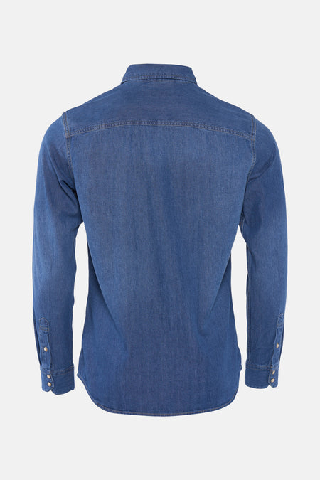 Hemd (lange mouwen) Denim - PREMIUM BLUE by JACK & JONES