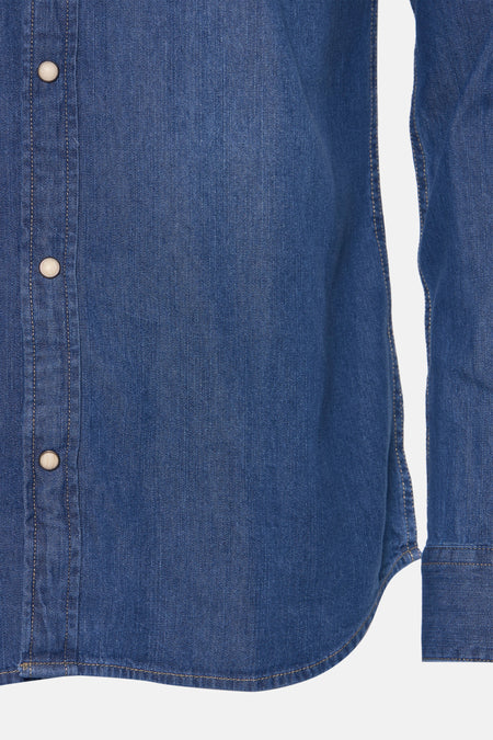Hemd (lange mouwen) Denim - PREMIUM BLUE by JACK & JONES