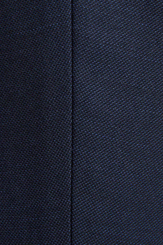 Pantalon de costume bleu PREMIUM by JACK & JONES, avec une fine texture tissée et un ourlet vertical.
