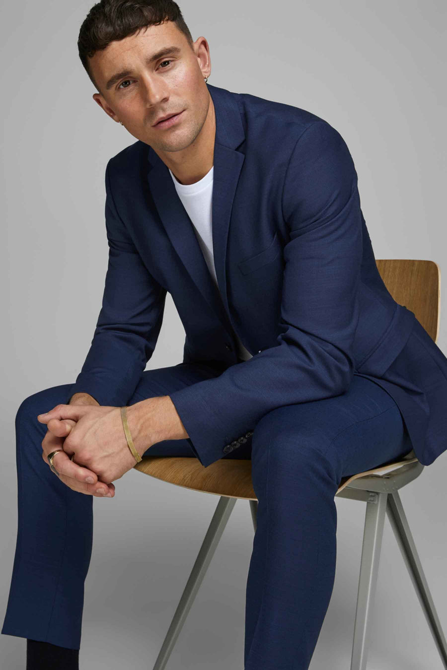 Pantalon de costume - bleu - PREMIUM by JACK & JONES