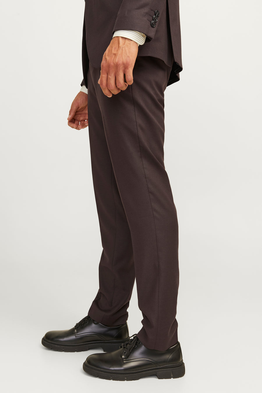 Pantalon de costume - brun - PREMIUM by JACK & JONES