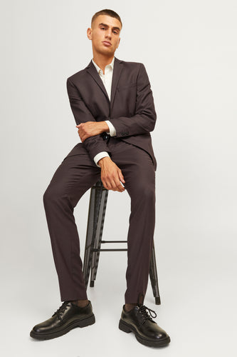 Pantalon de costume - brun - PREMIUM by JACK & JONES