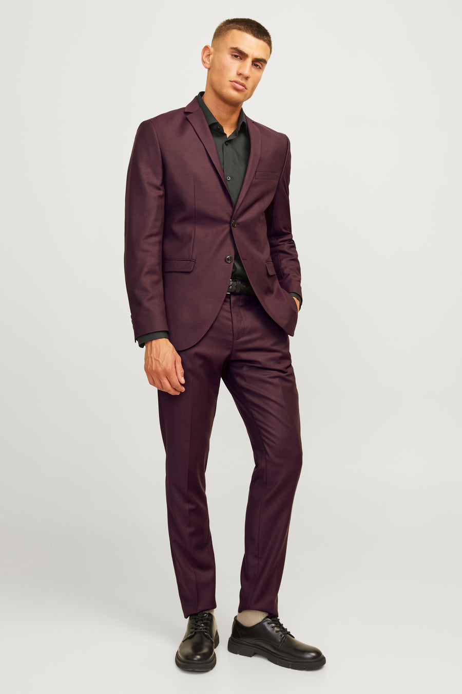 Pantalon de costume - rouge - PREMIUM by JACK & JONES