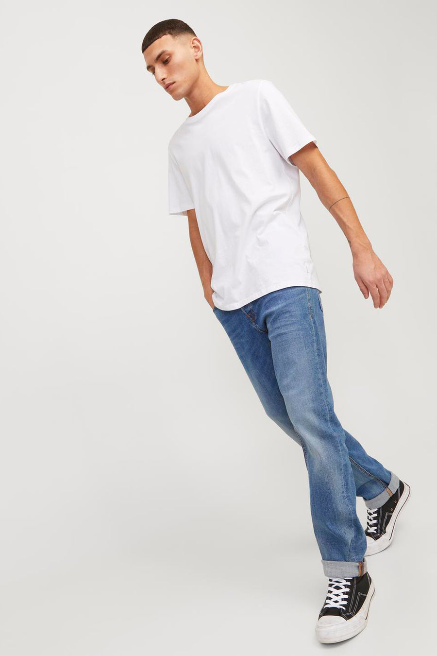 TIM - mid blue denim - JACK & JONES JEANS INTELLIGENCE