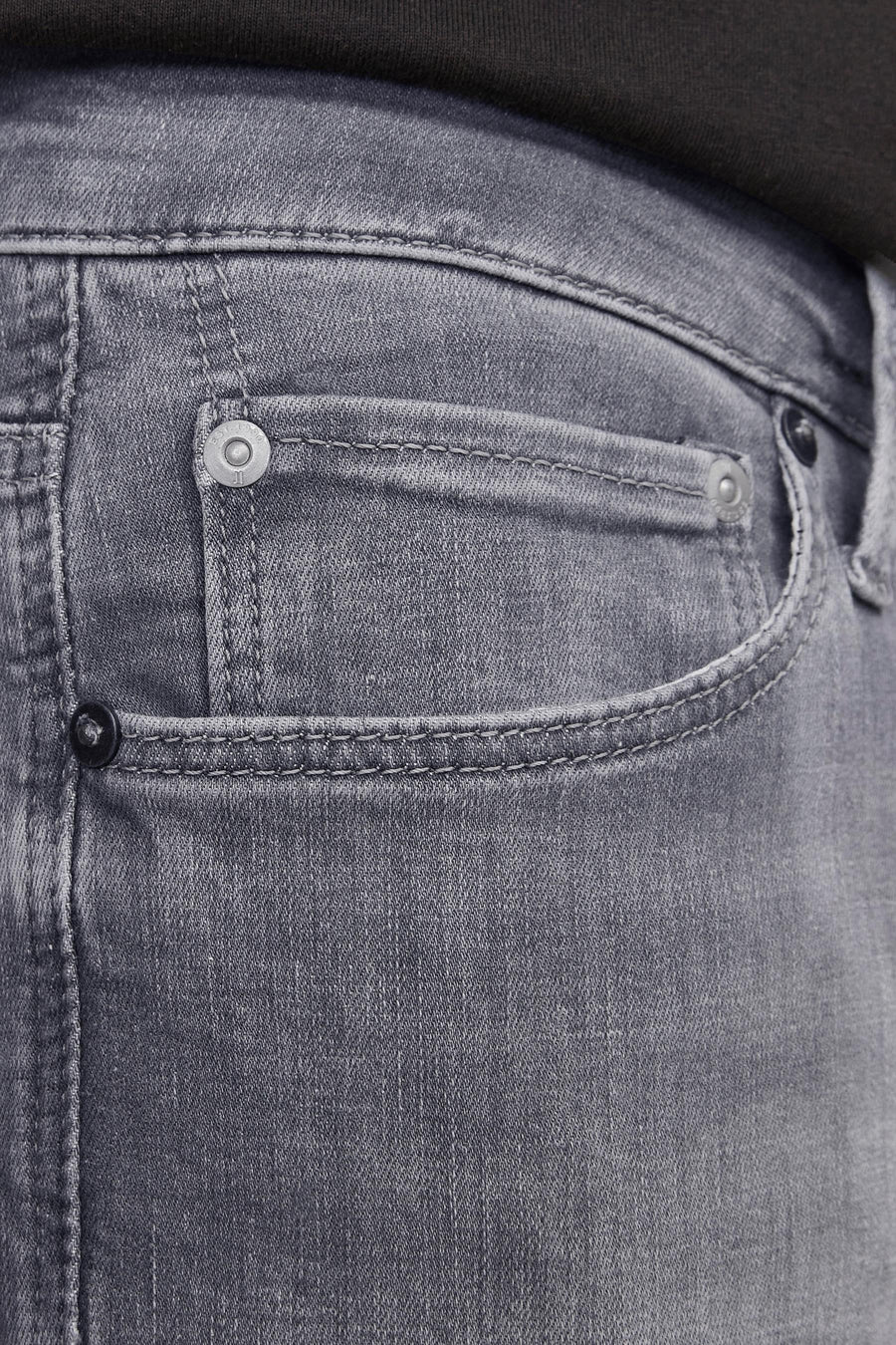 GLENN - light grey denim
