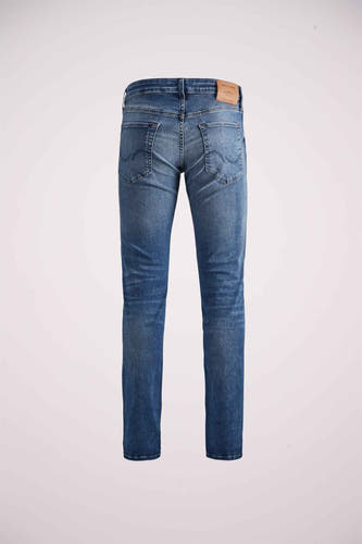 Slim fit jeans van JACK & JONES JEANS INTELLIGENCE, in middenblauw denim.