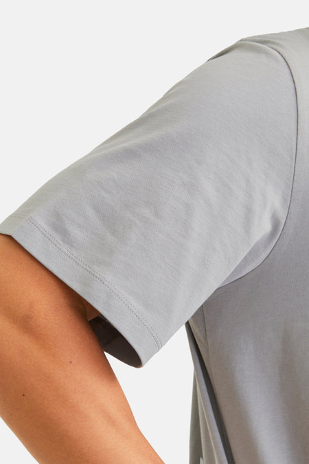 T-shirt met korte mouwen - grijs