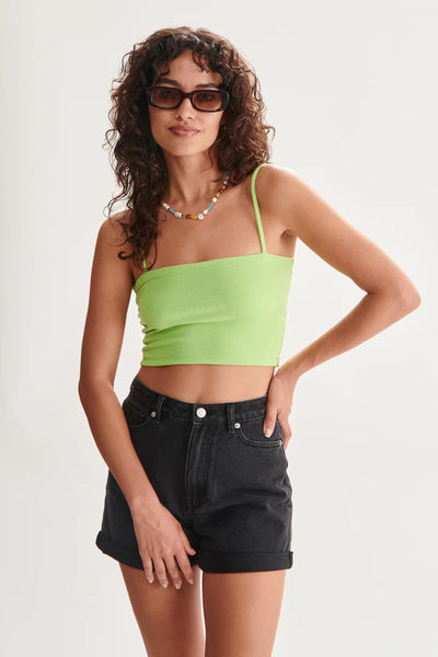 Top (spaghettibandjes) Groen - 24 colours GmbH