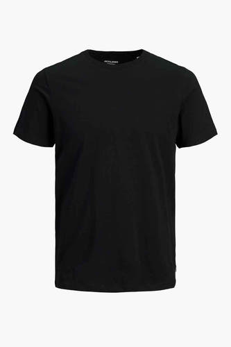 T-shirt Jack & Jones noir à manches courtes.