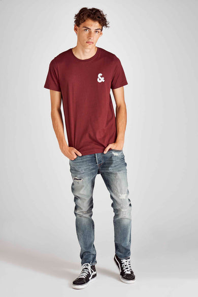 Slim jeans - mid blue denim