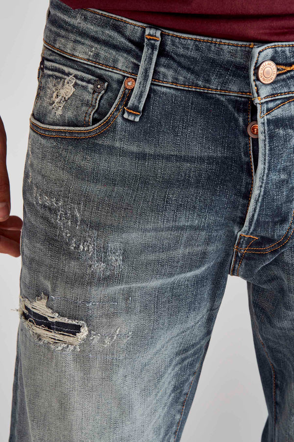 Jeans slim Mid blue denim - JACK & JONES JEANS INTELLIGENCE