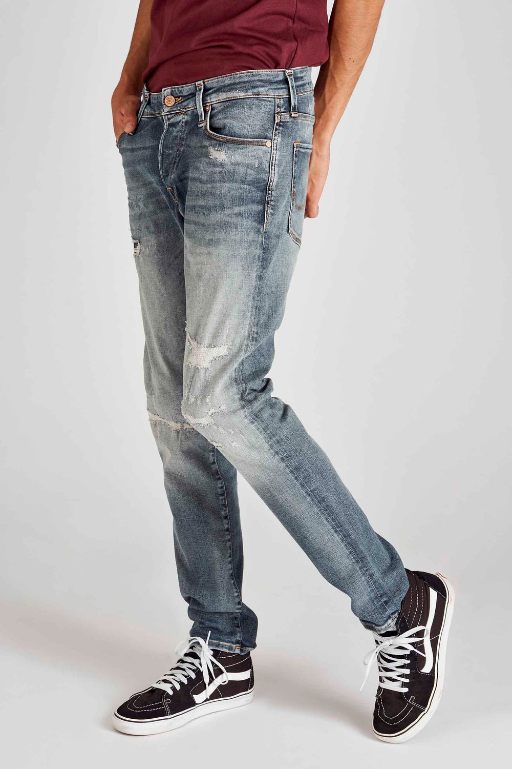 Jeans slim Mid blue denim - JACK & JONES JEANS INTELLIGENCE