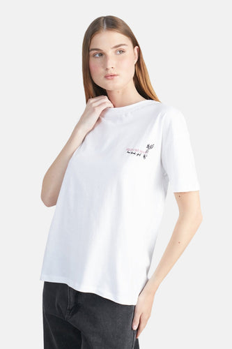 T-shirt met korte mouwen - wit
