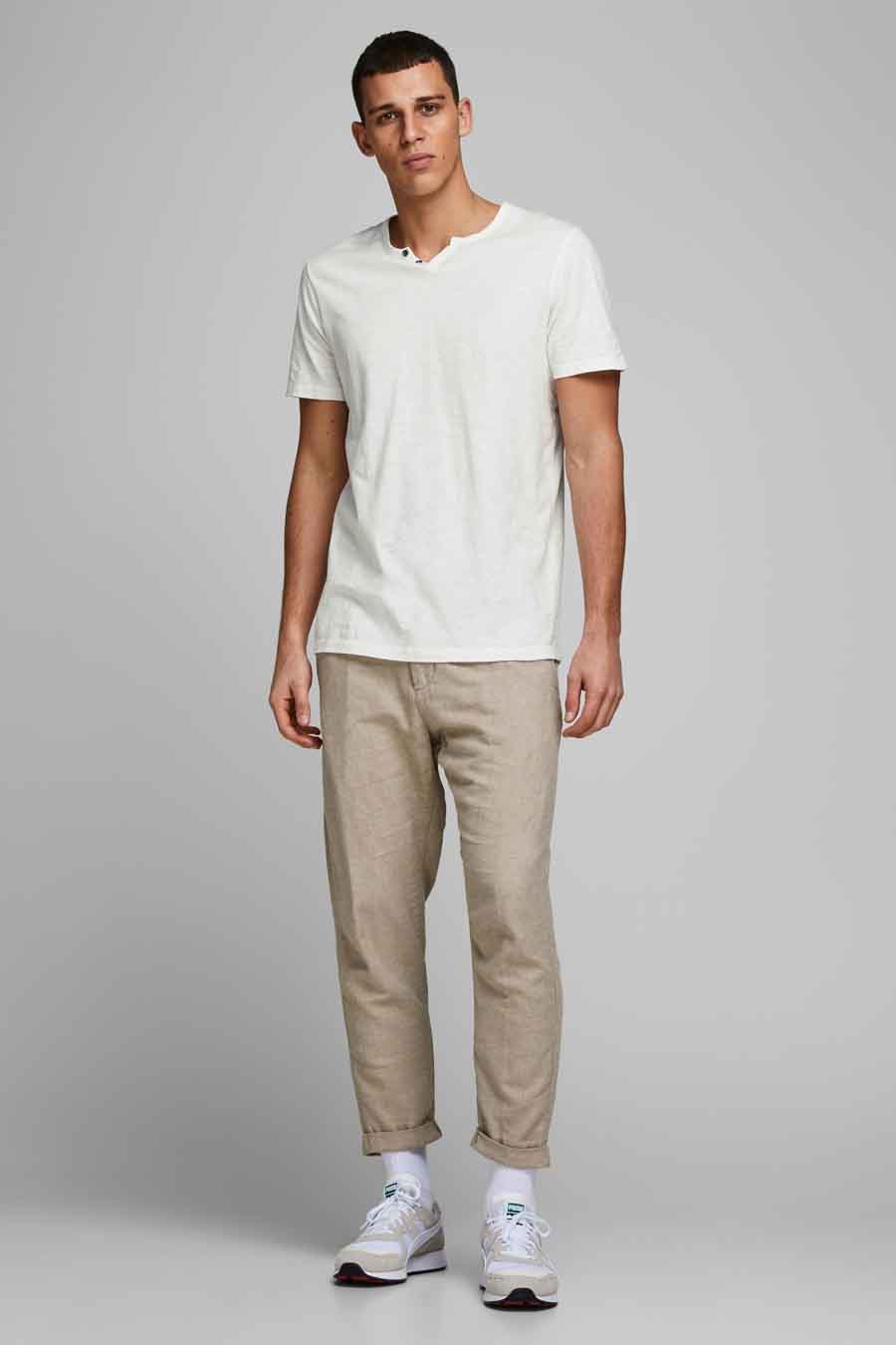 T-shirt - wit - PREMIUM BLUE by JACK & JONES