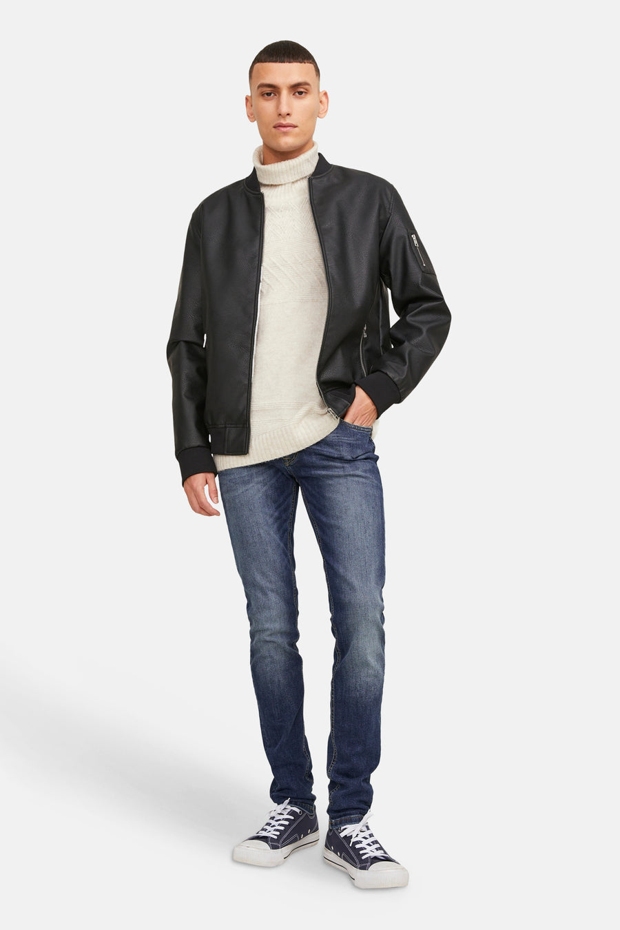 LIAM - dark blue denim