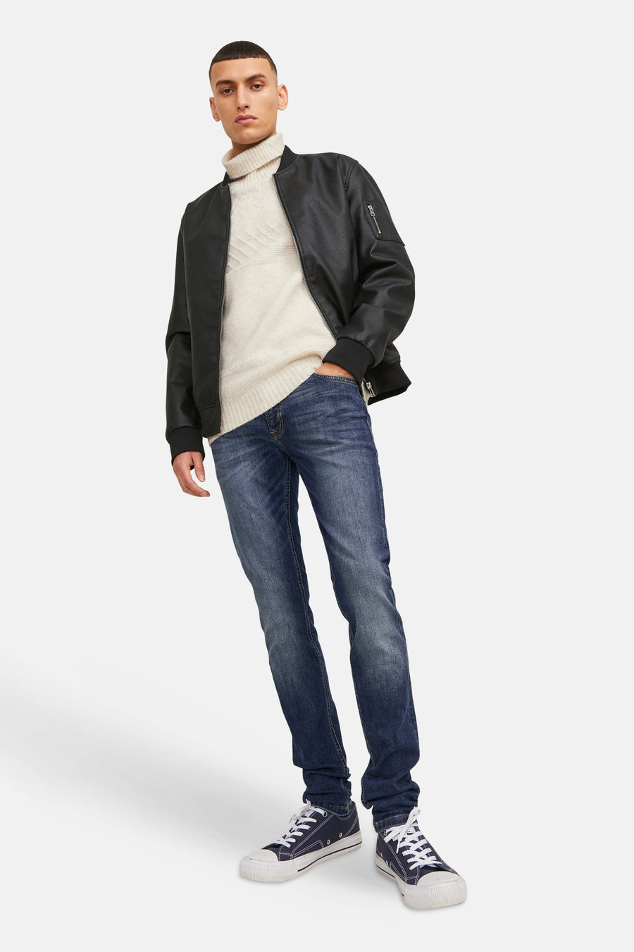 LIAM - dark blue denim