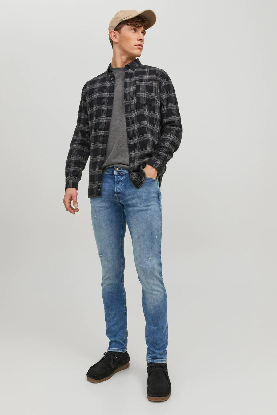 Jeans slim Mid blue denim - JACK & JONES JEANS INTELLIGENCE