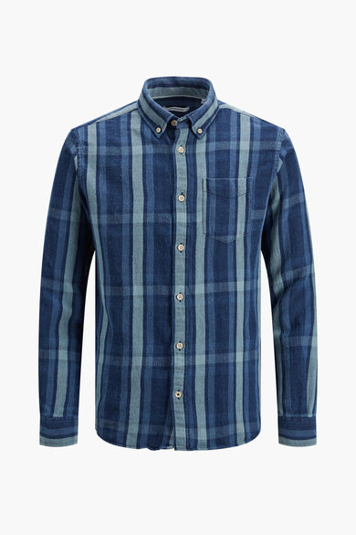 Hemd (lange mouwen) denim - PREMIUM BLUE by JACK & JONES