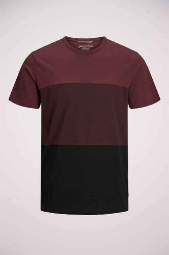 T-shirt (manches courtes) bordeaux - ORIGINALS BY JACK & JONES