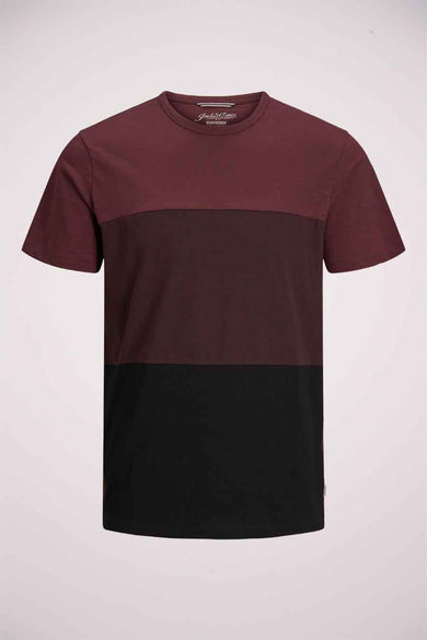 T-shirt (manches courtes) bordeaux - ORIGINALS BY JACK & JONES