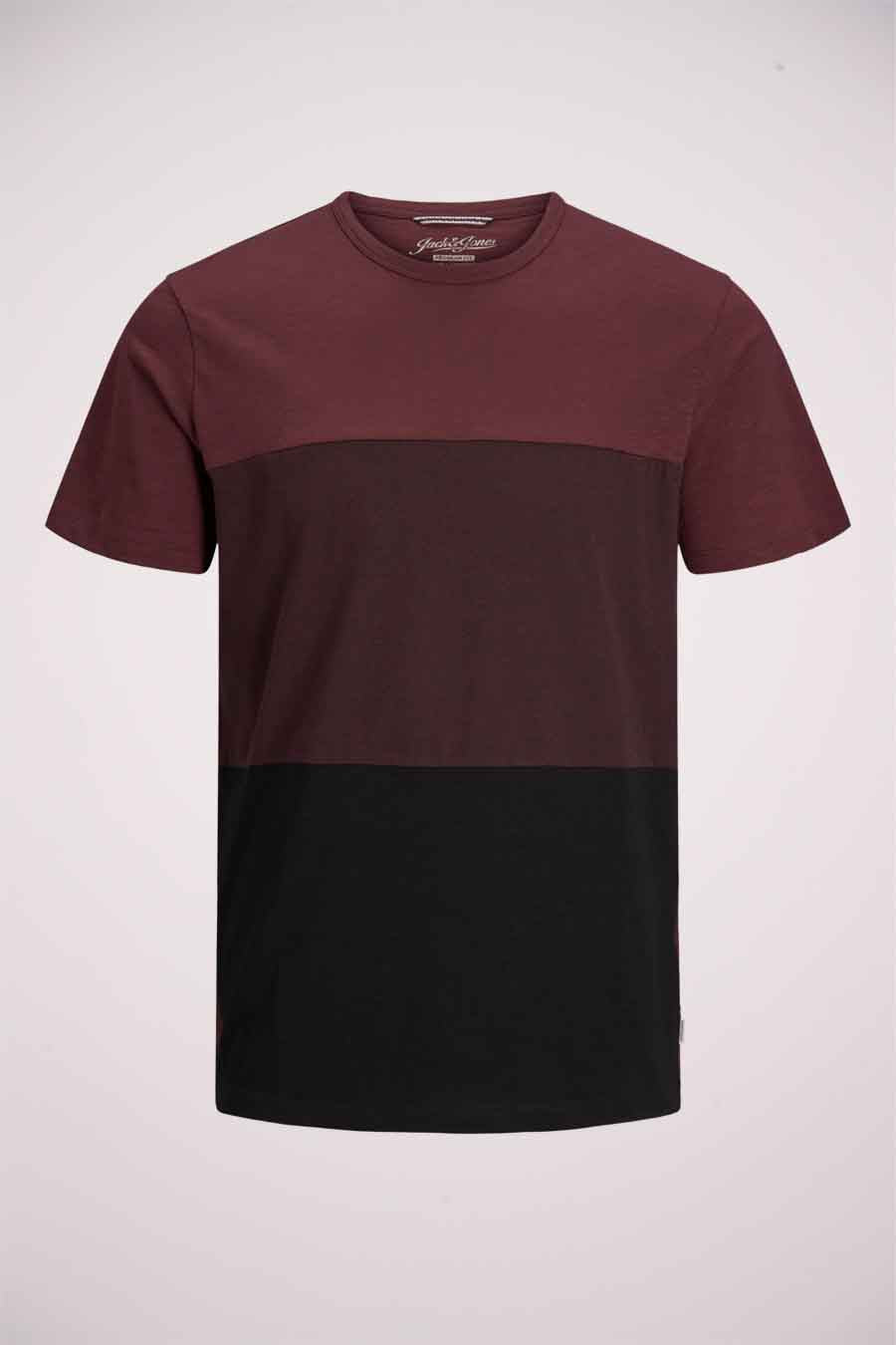 T-shirt (manches courtes) bordeaux - ORIGINALS BY JACK & JONES