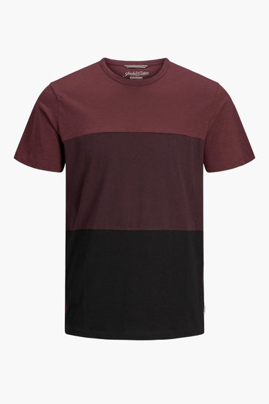 T-shirt (manches courtes) bordeaux - ORIGINALS BY JACK & JONES