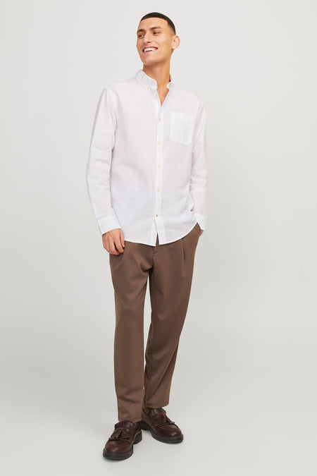 Hemd (lange mouwen) Wit - PREMIUM by JACK & JONES
