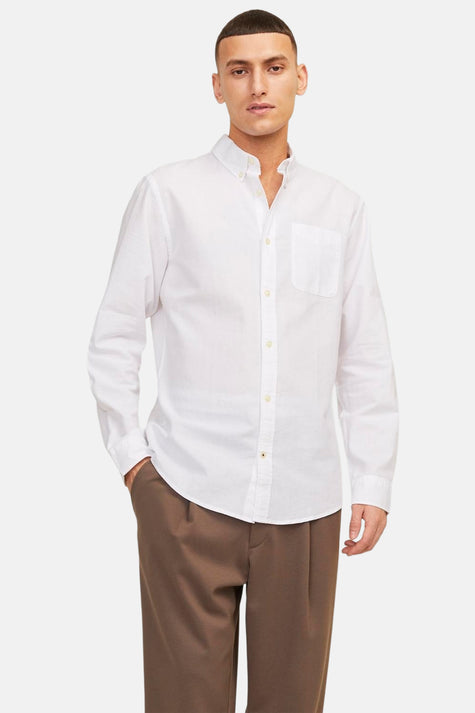 Hemd (lange mouwen) Wit - PREMIUM by JACK & JONES