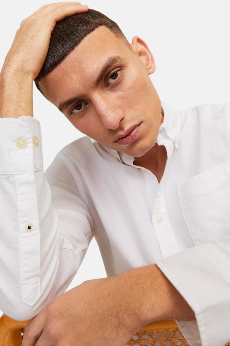 Chemise &agrave; manches longues - blanc - PREMIUM by JACK & JONES