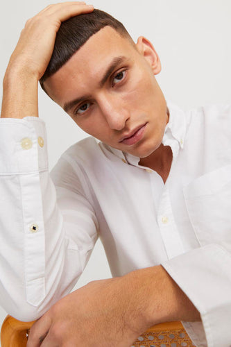 Hemd (lange mouwen) wit - PREMIUM by JACK & JONES - PREMIUM by JACK & JONES - 7