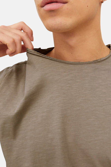 T-shirt met korte mouwen - beige