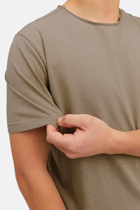 T-shirt met korte mouwen - beige