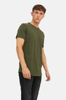 T-shirt met korte mouwen - khaki