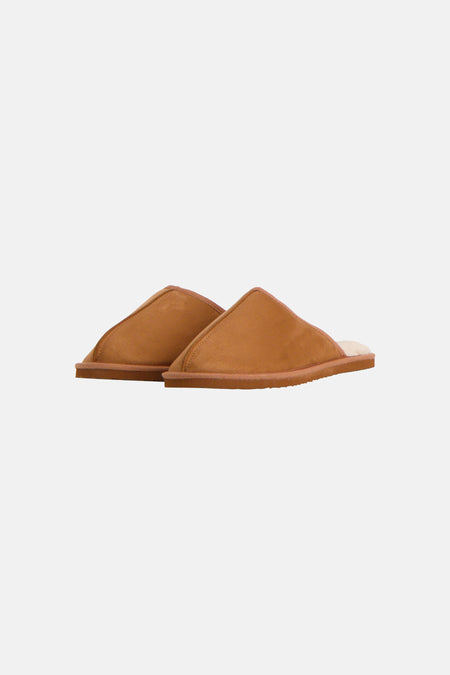 Pantoufles - cognac