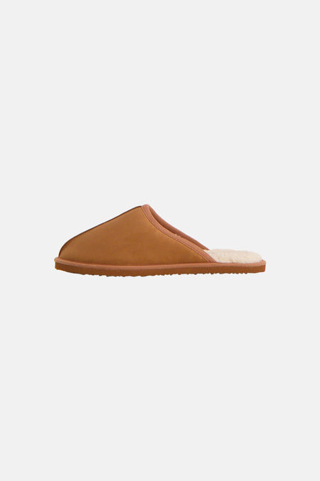 Pantoufles - cognac