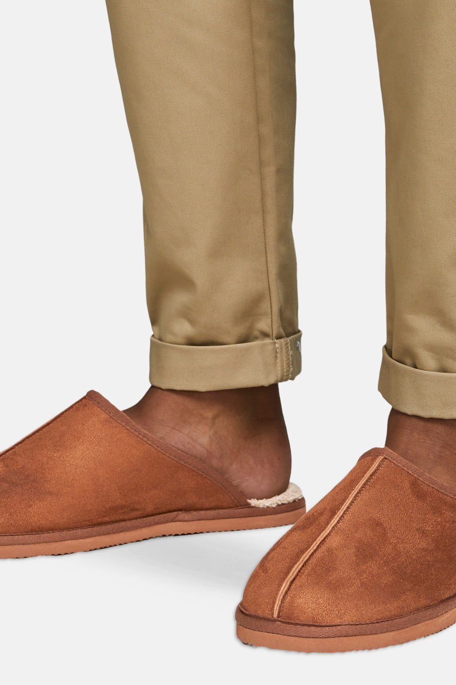 Pantoufles cognac - ACCESSORIES BY JACK & JONES