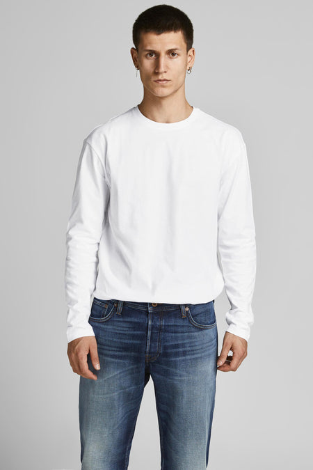 JJENOA TEE O-NECK LS NOOS