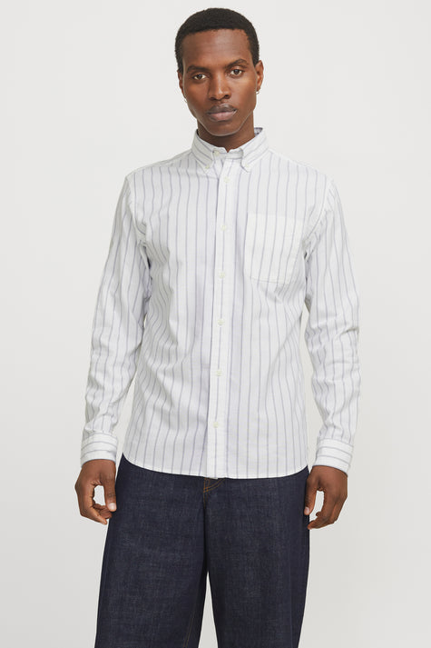 Chemise (manches longues) Blanc - PREMIUM by JACK & JONES