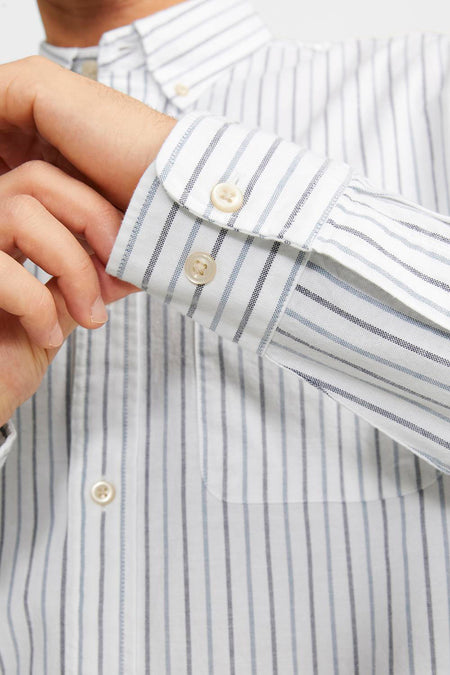 Chemise (manches longues) Bleu - PREMIUM by JACK & JONES