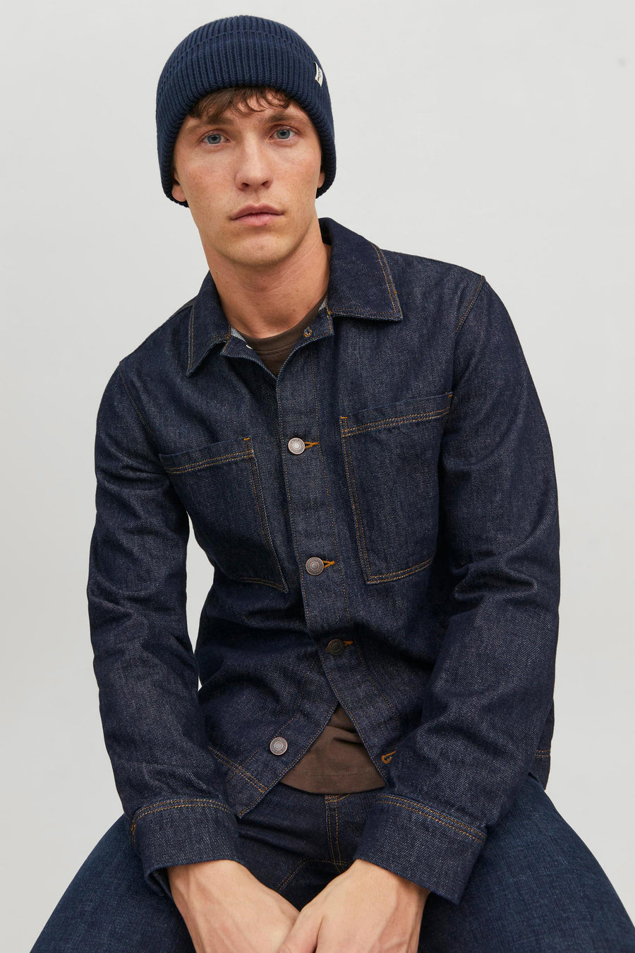 Bonnet - bleu - ACCESSORIES BY JACK & JONES